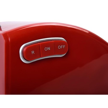 Electric meat grinder Oursson MG5530/RD, 500 watts, 1.6 kg/h, reverse, red-5