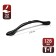 Tundra handle, m/o 128 mm, black color