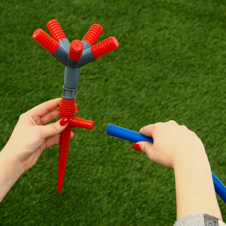 The sprayer is 5 - a vertebra, a fitting for hoses 1/2 "(12 mm) - 5/8" (16 mm) - 3/4 "(19 mm), peak, plastic, Greengo-14