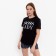 Women's T -shirt with print "Ladi Boss", Black color, size 46