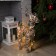 LED figure "Gray Deer" 44 × 65 × 15 cm, metal, textiles, AAX2 batteries (not in the kit), glow warm white
