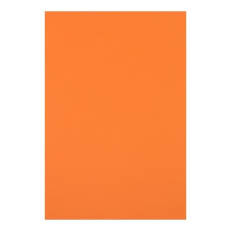 Cardboard two -way A4, tinted in the mass, 10 sheets, 180 g/m2, orange