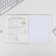 A notebook 48 sheets, A5, marble, from reference. mat. “September 1: Geometry”, cover coated cardboard 230 gr., Inner block in a cage 80 gr., White is 96%