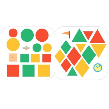 Kids. The course of early development is 1+. Color, shape, Denisova D.-3