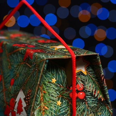 Gift box "turquoise bag", 22.5 x 34 x 10 cm-4