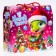 Gift box New Year's serpentines 23 x 10 x 22 cm