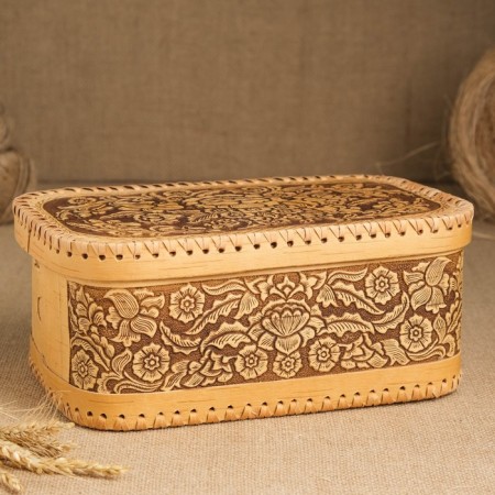 Batonnitsa "Maca", 31x18.5x13 cm, birch bark