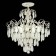 Ceiling EVOLUCE lamp. Sle160302-06. Magonza. 6x60 watts, E14, 50x50x75 cm, golden color