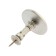 Holder for curtains Cappio KC211, color silver, 2 pcs