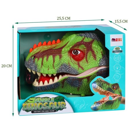 Lapal bubble generator "World of dinosaurs: tyrannosaurus", green color-5
