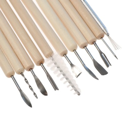 A set of tools 10 pieces for modeling clay, plasticine, plastics-2