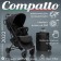 Walking stroller Sweet Baby Compatto, Black color