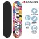 Skateboard Teenage Onlytop, 78x20 cm, PVC 50 mm wheels, aluminum frame
