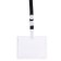Horizontal badge 86 x 54 mm, erichkrause slider, textile tape, mix color