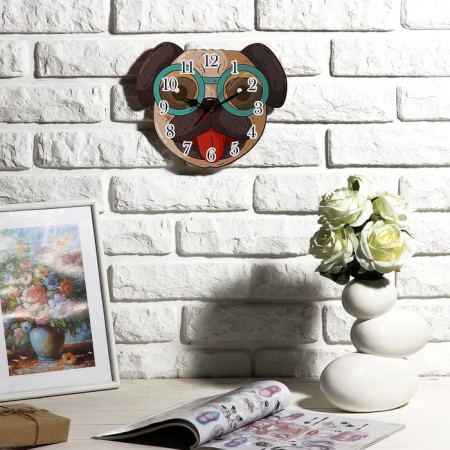 Watch Wall children's "dog", smooth move, 24 x 24 cm-1