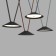 DK5564-BK Belty Flow Light with D300mm H71MM 48V 120 ° 4000K IP20 black aluminum LED