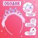 Carnival set "Stylish Princess", rim, dress with a mermaid, height 98-104 cm