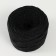 Knitted yarn "Ribbon" with Lurex 85m/170 ± 5 g (black, lurex: black)