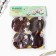 A set for decorating Easter eggs "Bunnies" on Easter, 14.5 x 15 x 2 cm.