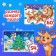 Creative set of puzzles "We celebrate the New Year"