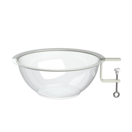 The display is semicircular for small goods Bowl- the lower section, 27 × 27 × 10.5 cm-1