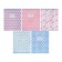 Notebook of 48 sheets in a cage, "patterns", cover covering cardboard, mix