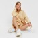 Women's suit (shirt, shorts) minku: overSize color beige, size 46