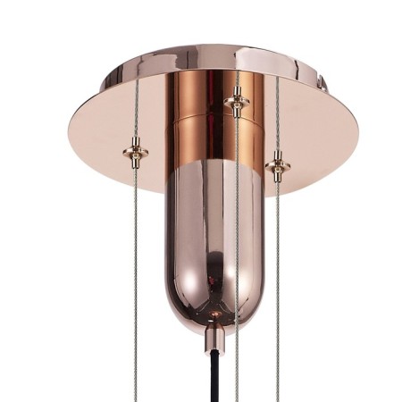 Suspended mantra jarras, e27, 1x20W, 490 mm, copper color-5