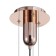 Suspended mantra jarras, e27, 1x20W, 490 mm, copper color