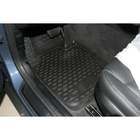Rugs in the BMW X1 Salon 2009-2015 4 pcs (polyurethane)-1