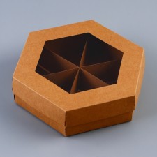 Box for dried fruits Menzhitsa 18.5 x 18.5 x 5.5 cm