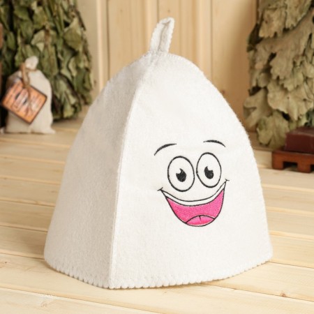Bath cap with embroidery "Smile 3"