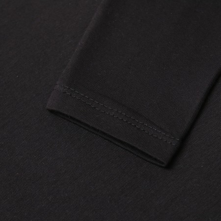 Longslit for a girl, black color, height 128 cm-2