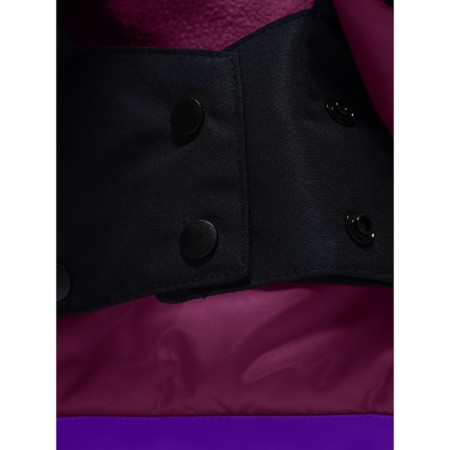 Ski costume for girls for, height 116 cm, purple color-10