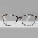 Ready glasses GA0409 (color: C3 white, black; diopter: -2; tint: no)