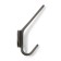 Furniture hook CAPPIO TKD030, two -rod, graphite color
