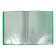 Folder with 30 A4, 600 μm inserts, calligrata, 15 mm, green