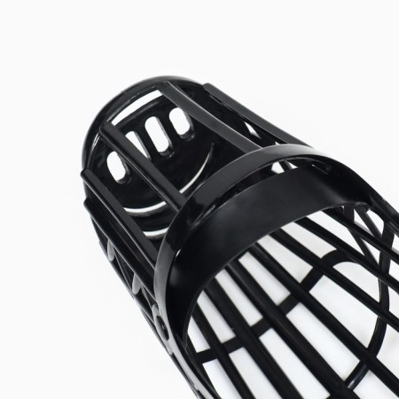 Plastic muzzle No. 2, ohm 20 cm, DN 6 cm, Osh 38-47 cm, pet weight 5 kg-5