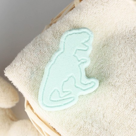 Dino bath bomb, 130 g, apple aroma, pure happiness-2