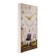 Carty clock is wall-mounted, interior "lavender", 57 x 35 x 4 cm, silent
