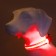 Collar with backlight double strip size XL, Osh 52-60 x 2.5 cm, 3 glow modes Red 97722