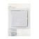 SE switch SE "Hit", 6 A, 1 key, IP20, invoice, white, VA16-131-B