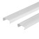 Cable-channel 22x10mm 2.2m "decoration" 001 white