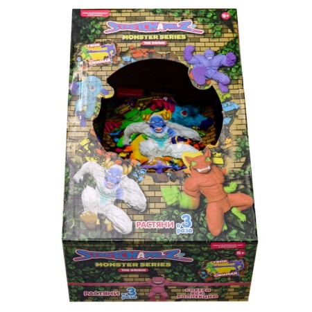 Фигурка-тянучка Stretchapalz Monsters, флоупак, 8 см-1