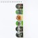 Magnetic bookmarks, 6 pcs "23.02"