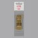 Brush for cleaning mills, copper, 6 × 2 cm, golden color