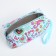 Cosmetic bag with lightning, blue/multi -colored color