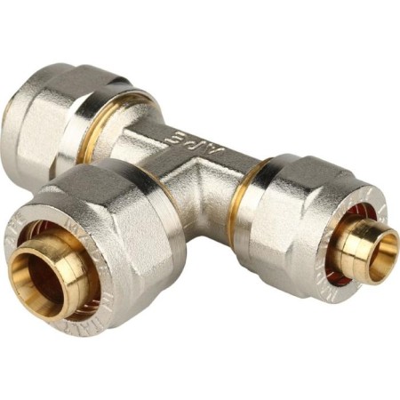The STUT SFS-0010-2016 tee, d = 20x20x16 mm, for metal-plastic pipes, screw