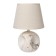 Table lamp "Adelia" 1x40W E14 beige 14.5x14.5x20.5 cm Risalux