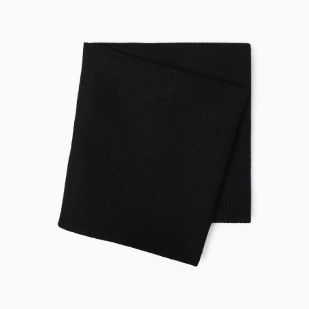 Ethel towel, col. Black, 40x70 cm, 60% linen, 40% HL, 245 g/m2-5
